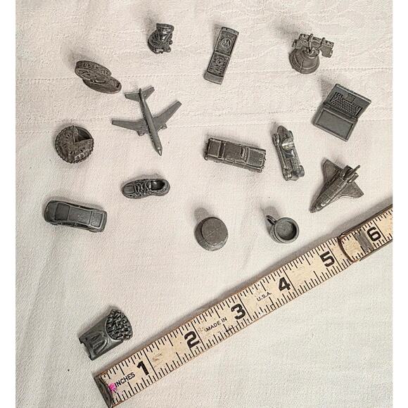 Set of 15 Monopoly Token Game Pieces - Miscellaneous - Picture 2 of 2